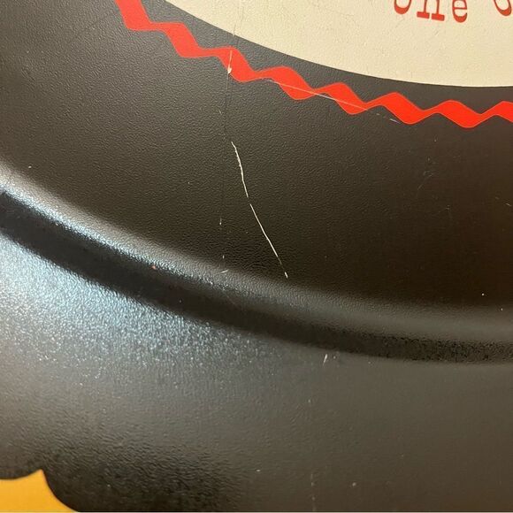 Vintage Coffee & Tea Serving Tray “Kaffee Klatch” MCM Midcentury Modern Black - Picture 4 of 13